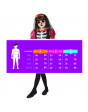 Disfraz Esqueleto Catrina 7-9 años 8435408231756 Para niña