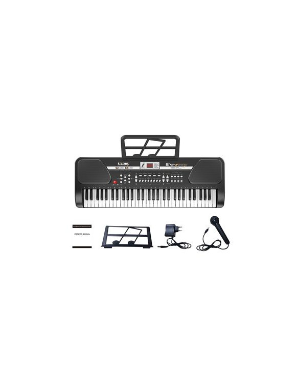 Órgano Electrónico con cargador y micro 6931000028111 Pianos