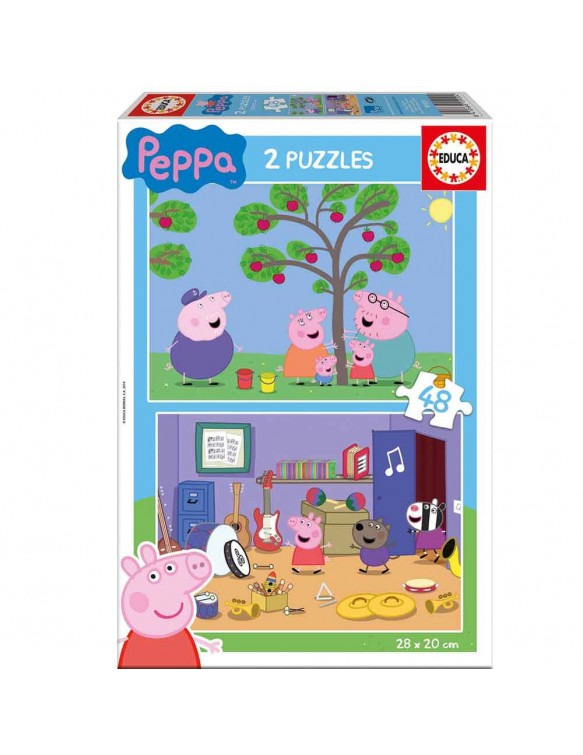 Peppa Pig Puzzle 2x48pz 8412668159204