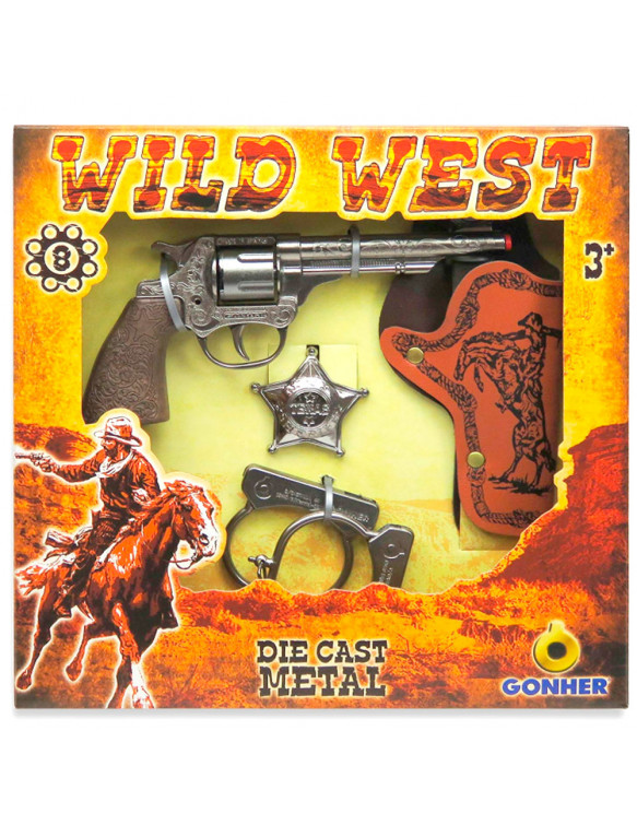 Pistola Cowboy y Accesorios 8410982015701 Imitación