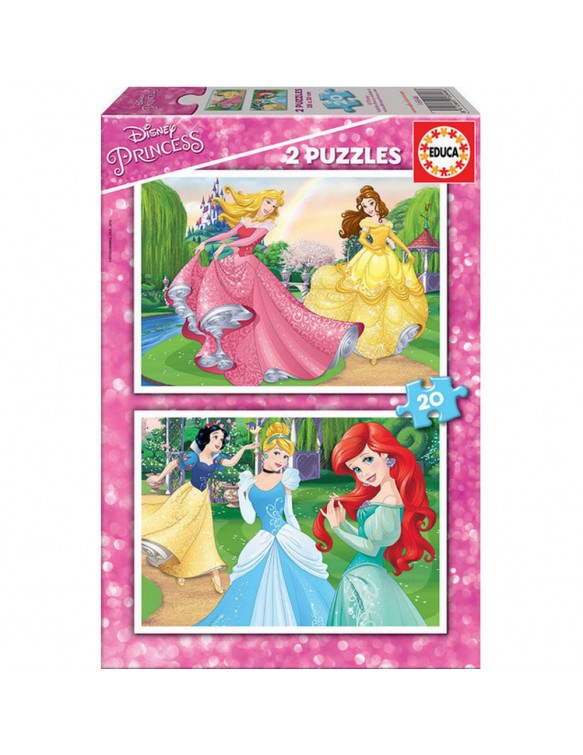 Princesas Puzzle 2x20pz 8412668168466
