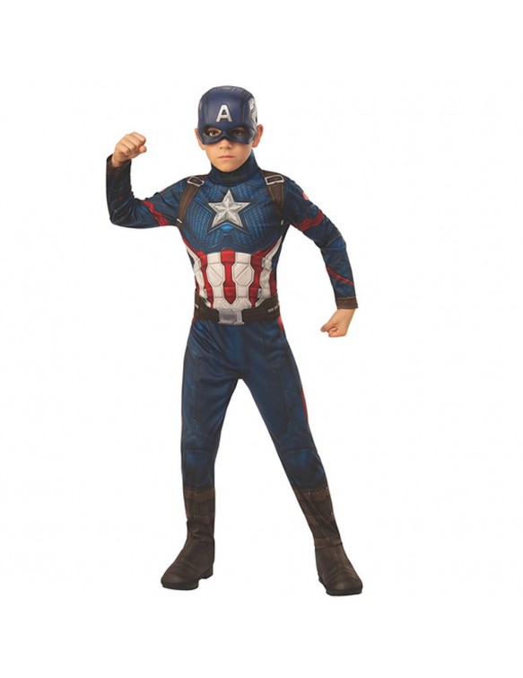 Capitán América Endgame Disfraz Classic 5-6 Años T.M