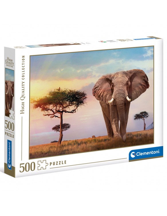 Puesta De Sol En Africa Puzzle 500 piezas