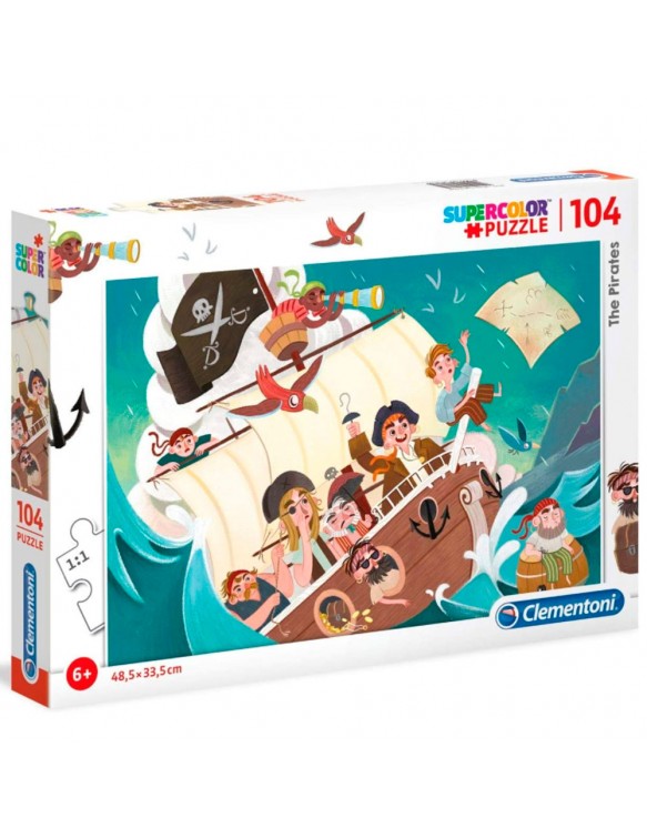 Piratas Puzzle 104 piezas