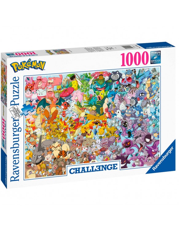 Challenge Puzzle Pokemon Puzzle 1000 piezas