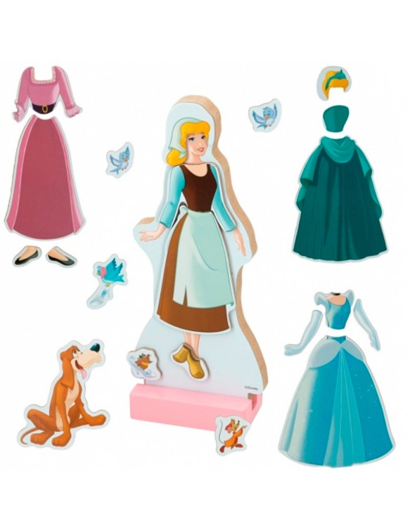 Woomax Disney Princesas Vestidos Madera