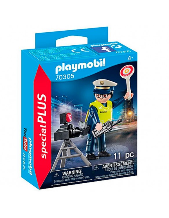 Playmobil 70305 Policía con Radar