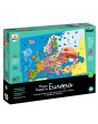 Puzzle Países de Europa 8410446689479 Menos de 500 piezas