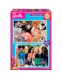 Barbie Puzzle 2X100 pz