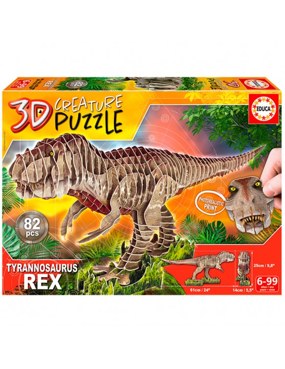 Puzzle 3D T-Rex Creature Puzzle