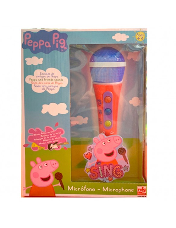 Micrófono Peppa Pig 8411865023363